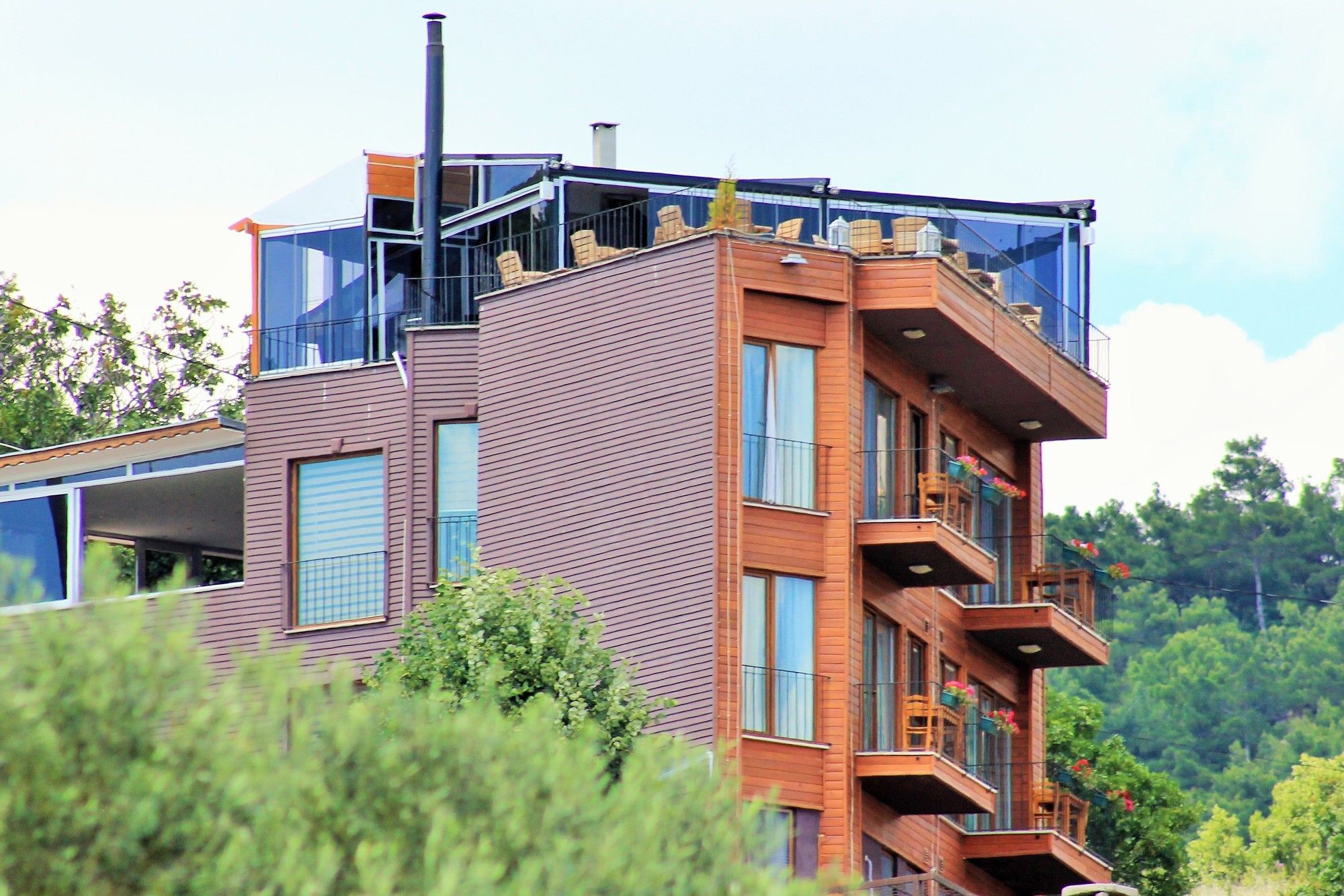 Hotel Assos Kayalar Terrace Sazlı Exteriér fotografie